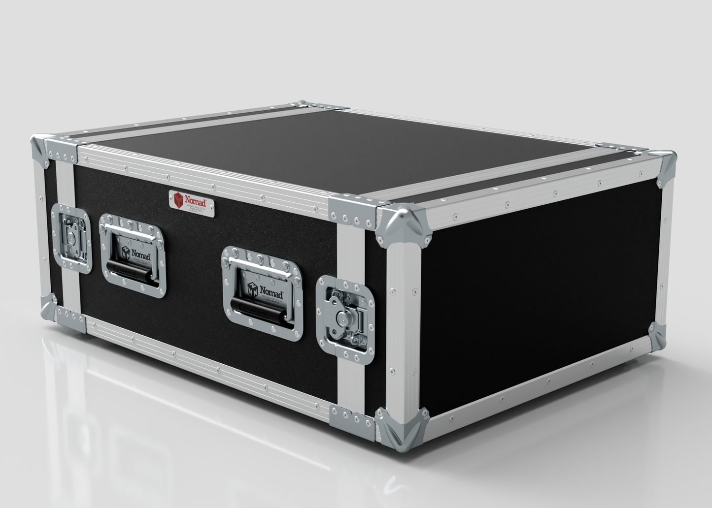 8U Suspended Shock Mounted Rack Case