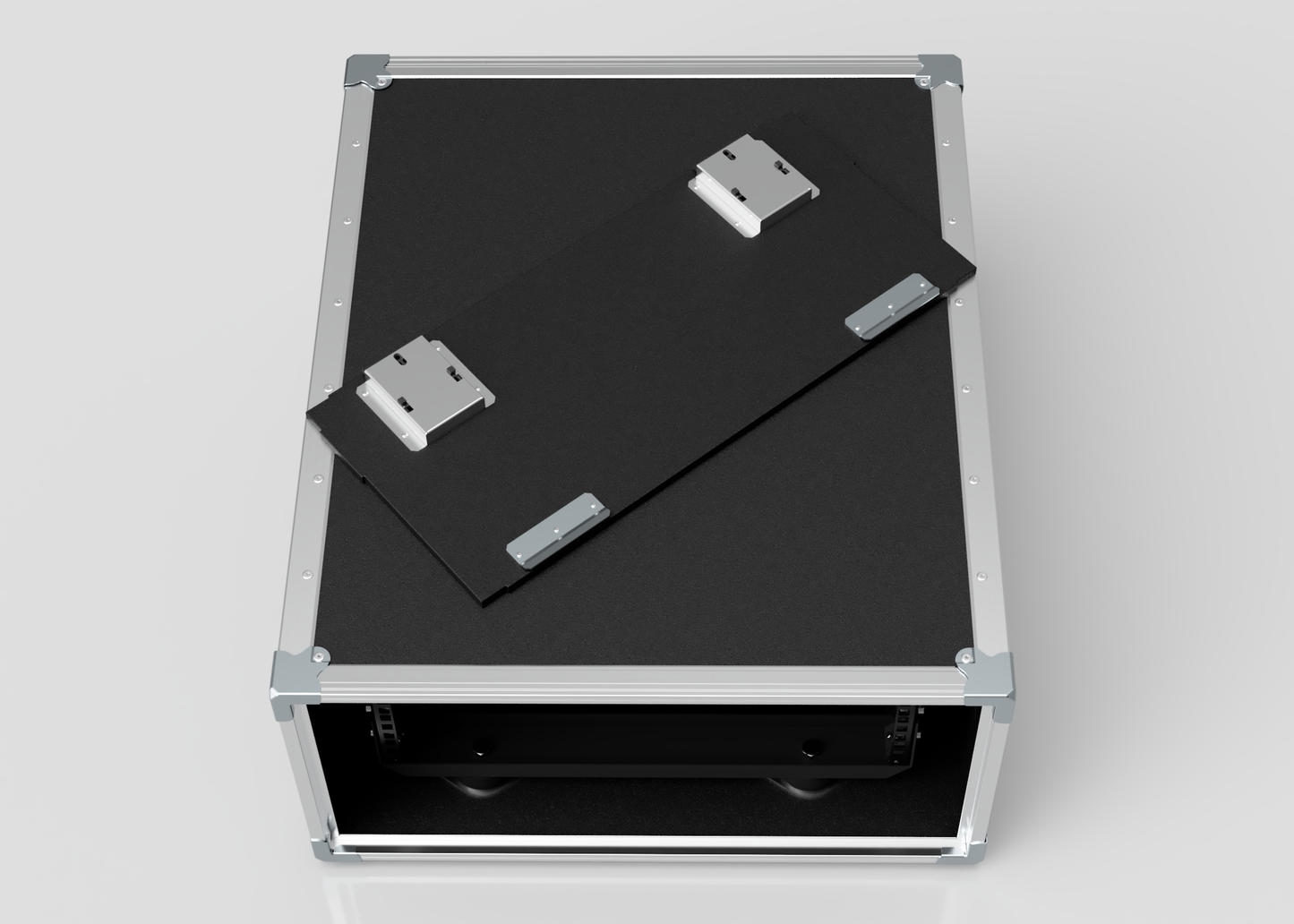 7U Shock Mount Slam Rack Case