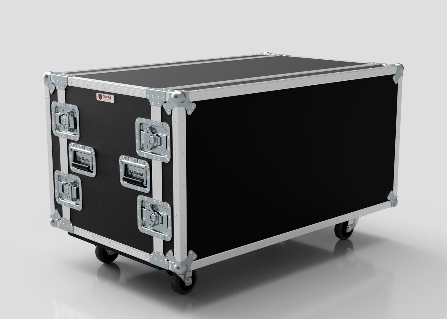 16U Double Bay Rack Case