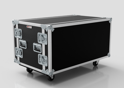16U Double Bay Rack Case