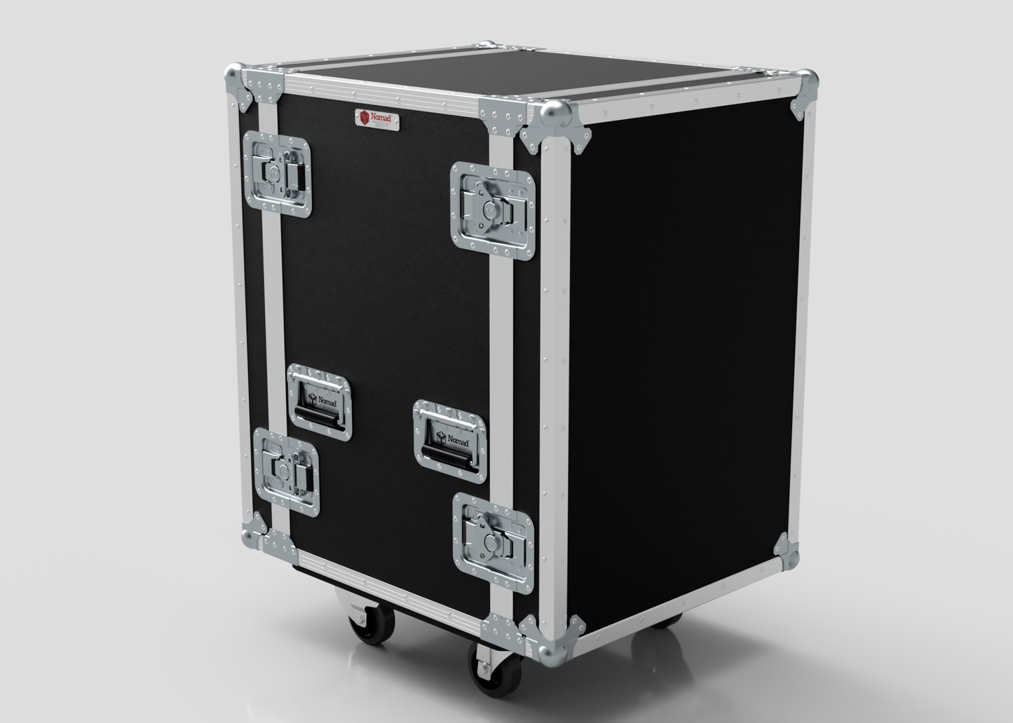 25U Foam Shock Mounted 19" Rack Case