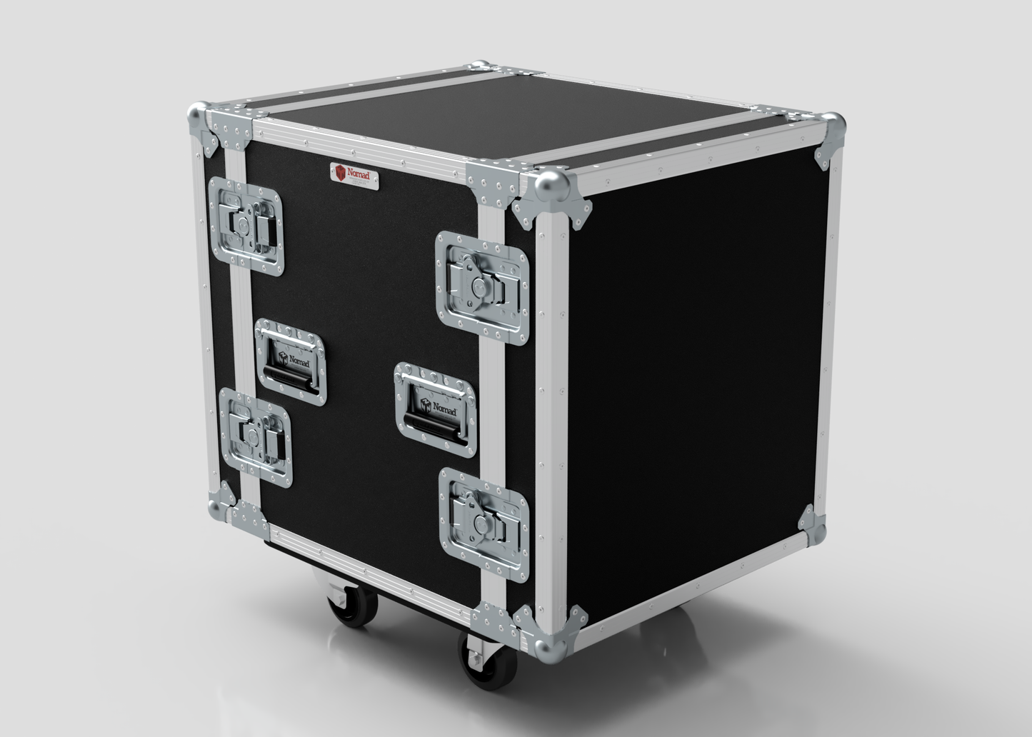 15U Foam Shock Mounted 19" Rack Case