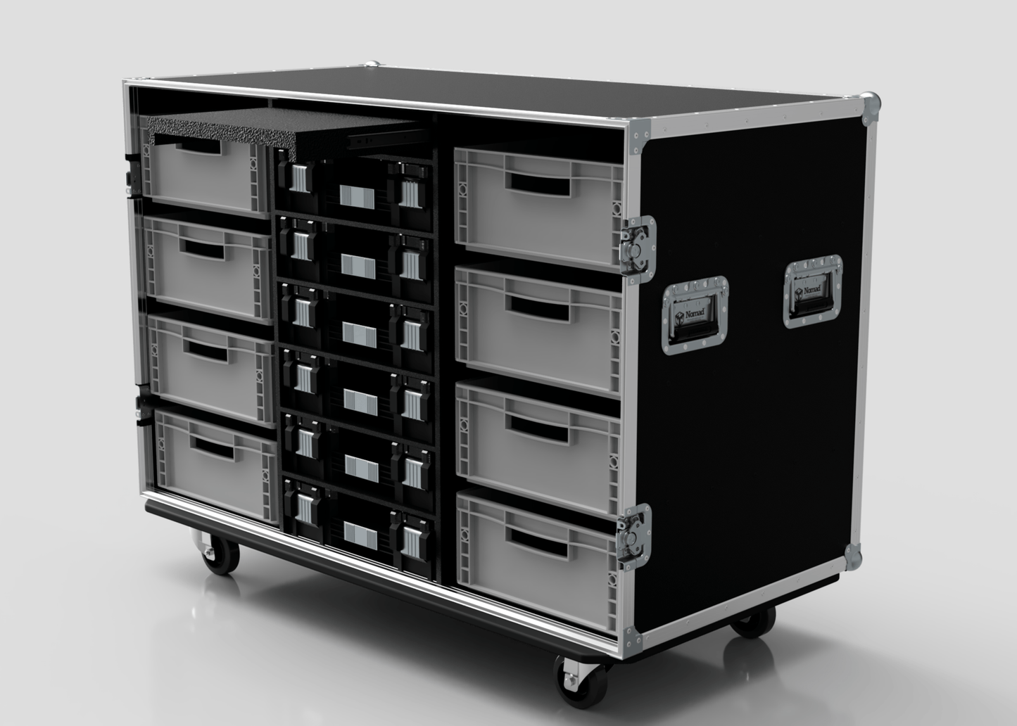 8 Way Euro Crate And 6 Stanley Fatmax Case - Nomad