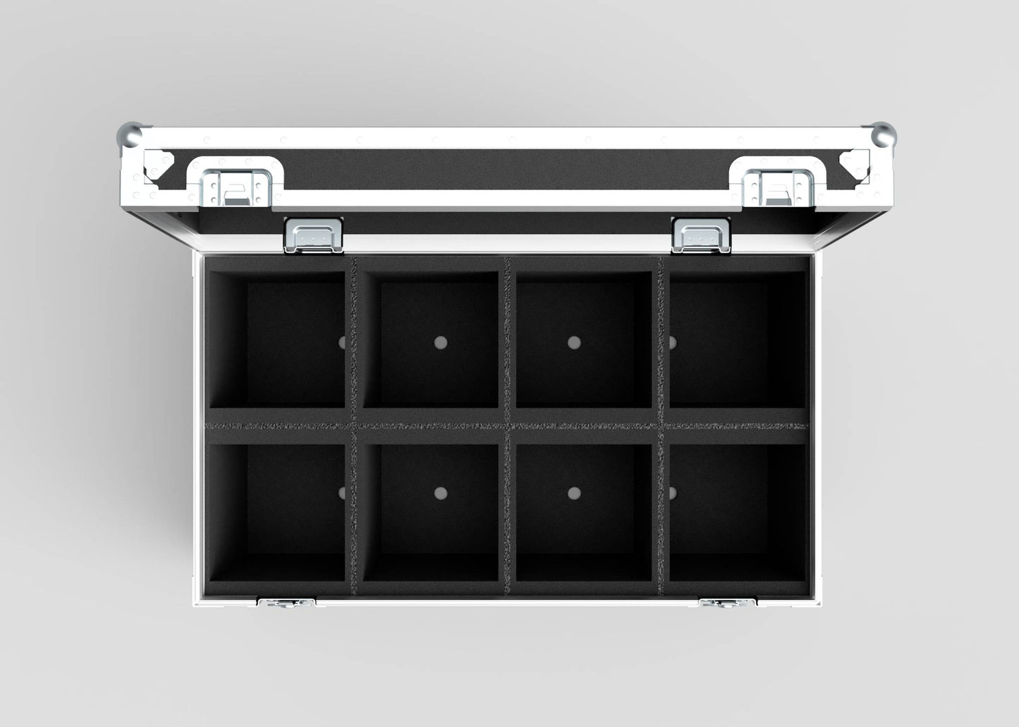8 Way Martin ELP (IP) Par Can Case With Clamps Fitted - Nomad