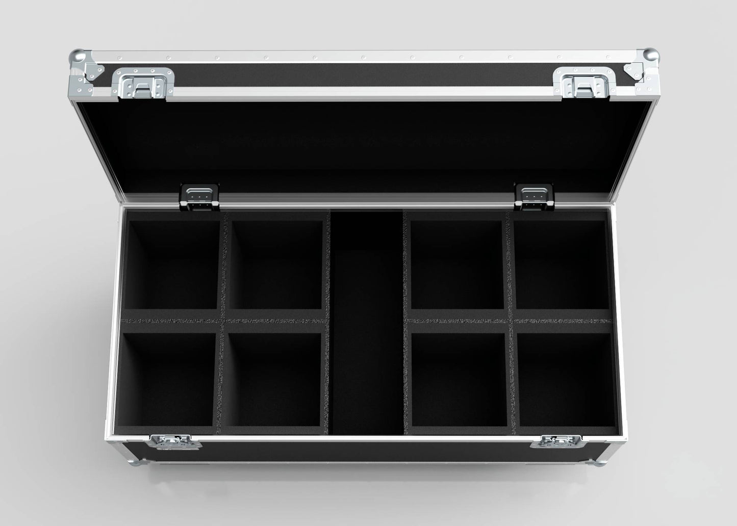 8 Way Martin ELP Par Can Case With Clamps Compartment - Nomad