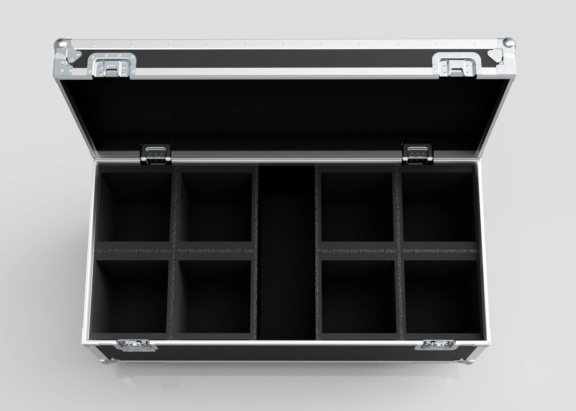 8 Way Martin ELP Par Can Case With Clamps Compartment - Nomad