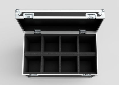 8 Way Martin ELP Par Can Case With Clamps Fitted - Nomad