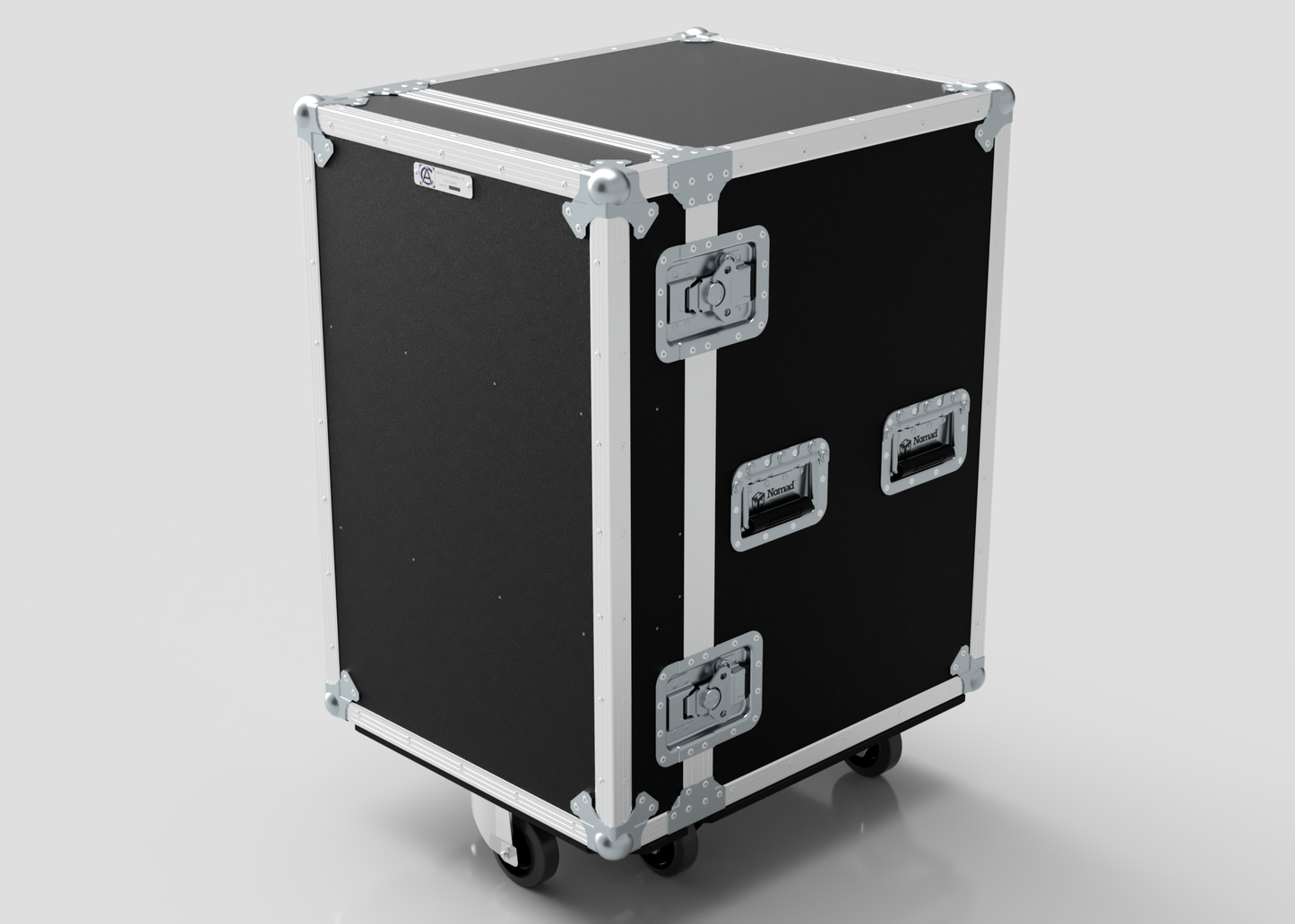 4 Drawer Tool Box Case with Lid Pockets