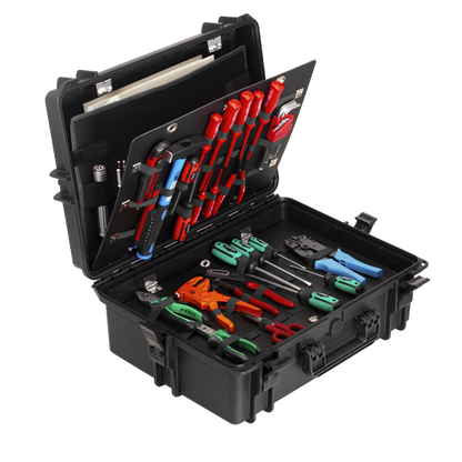 MAX505PUTR Tool Case With Wheels And Retractable Handle