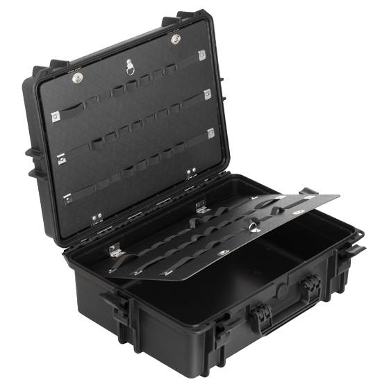 MAX505PUTR Tool Case With Wheels And Retractable Handle - Nomad